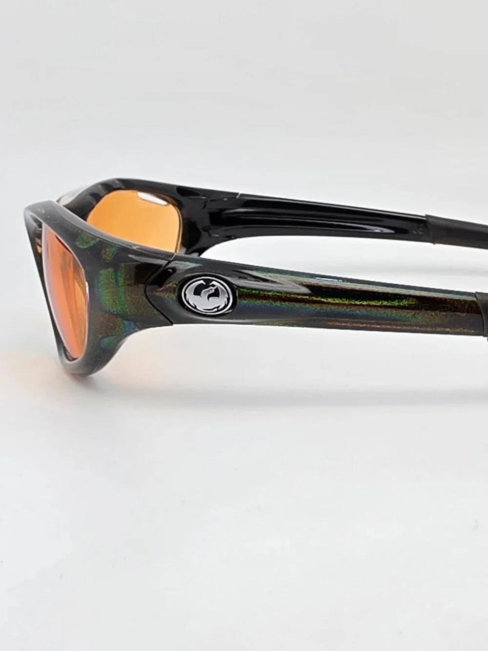 Dragon Alliance Rail Iridescent Alkaline Frame Bronze Lens Sunglasses USA 51mm